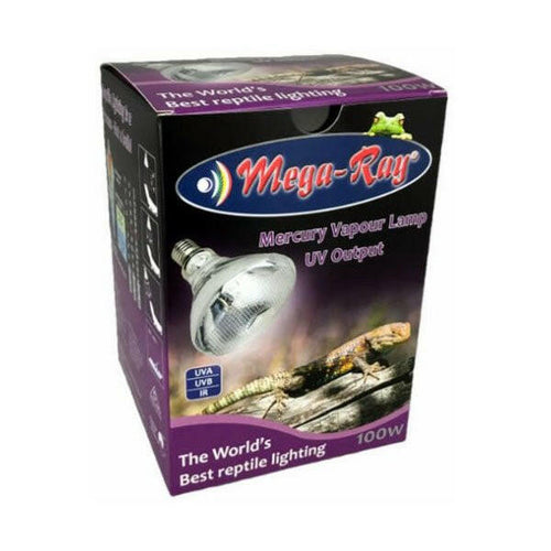 Mega Ray 100w Mercury Vapour - Charterhouse Aquatics