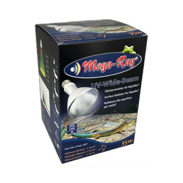 Mega Ray Metal Halide Lamp 35w 5k Wide Beam - Charterhouse Aquatics