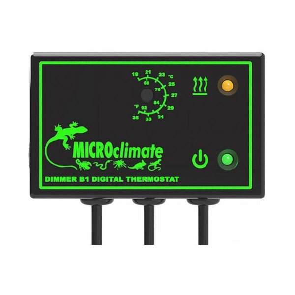 Microclimate Dimmer B1 Thermostat Black 600w - Charterhouse Aquatics