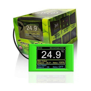 Microclimate Evo Digital Thermostat Green - Charterhouse Aquatics