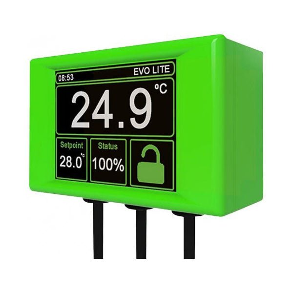 Microclimate Evo Lite Thermostat Green - Charterhouse Aquatics
