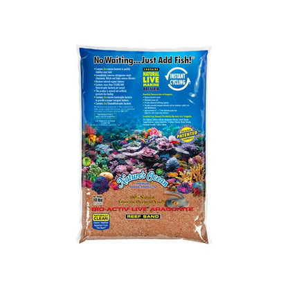 Natures Ocean Bio-Activ Australian Gold Live Sand - 10LB - Charterhouse Aquatics