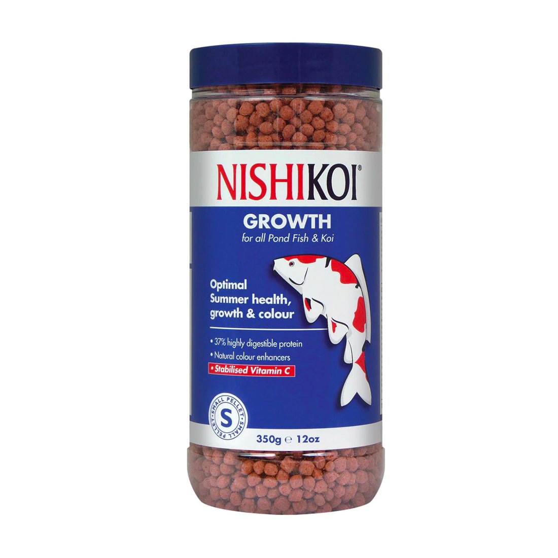 Nishikoi Growth Medium Pellet 350g - Charterhouse Aquatics