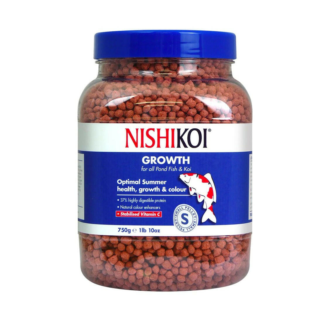 Nishikoi Growth Medium Pellet 750g - Charterhouse Aquatics