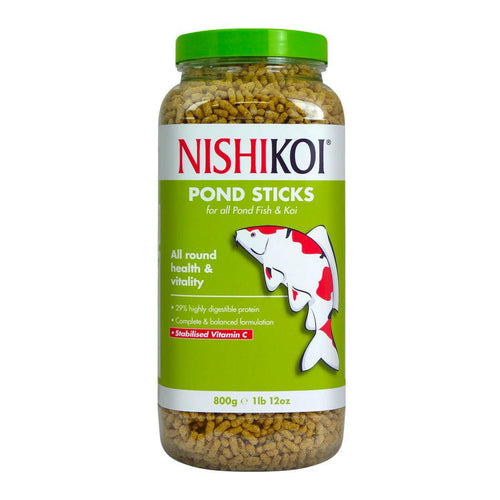 Nishikoi Pond Sticks 800g - Charterhouse Aquatics