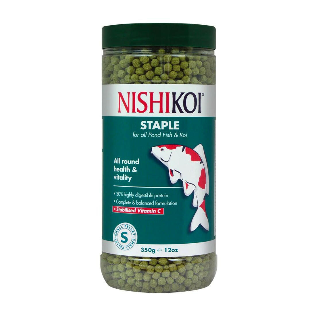 Nishikoi Staple Medium Pellet 350g - Charterhouse Aquatics