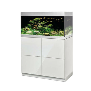 Oase Highline 200 White Optiwhite Aquarium and Cabinet - Charterhouse Aquatics