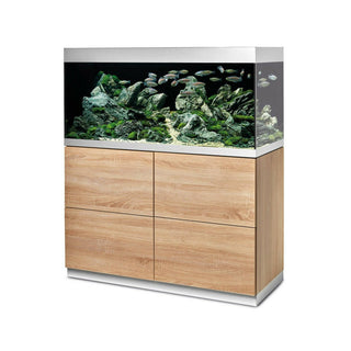 Oase Highline 300 Oak Optiwhite Aquarium and Cabinet - Charterhouse Aquatics