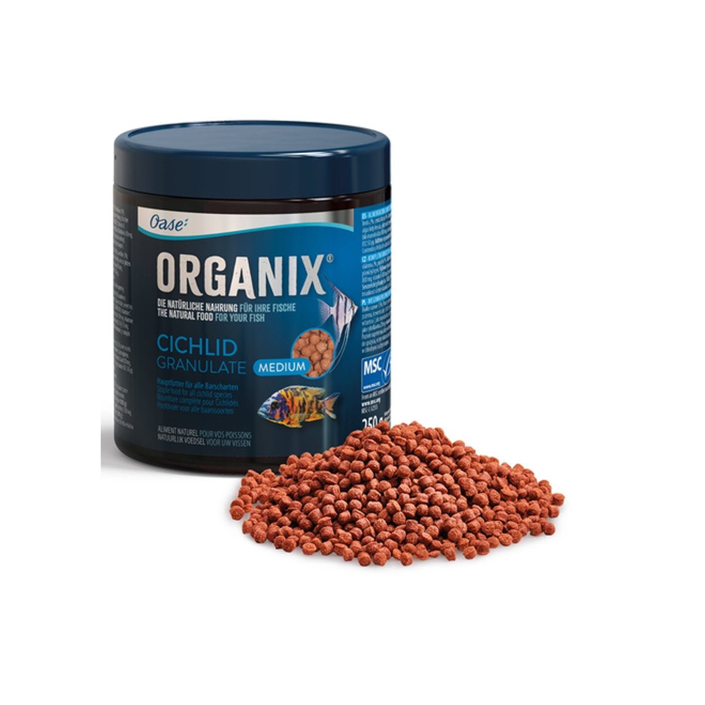 Oase Organix Cichlid Granulate Medium - 550ml - Charterhouse Aquatics