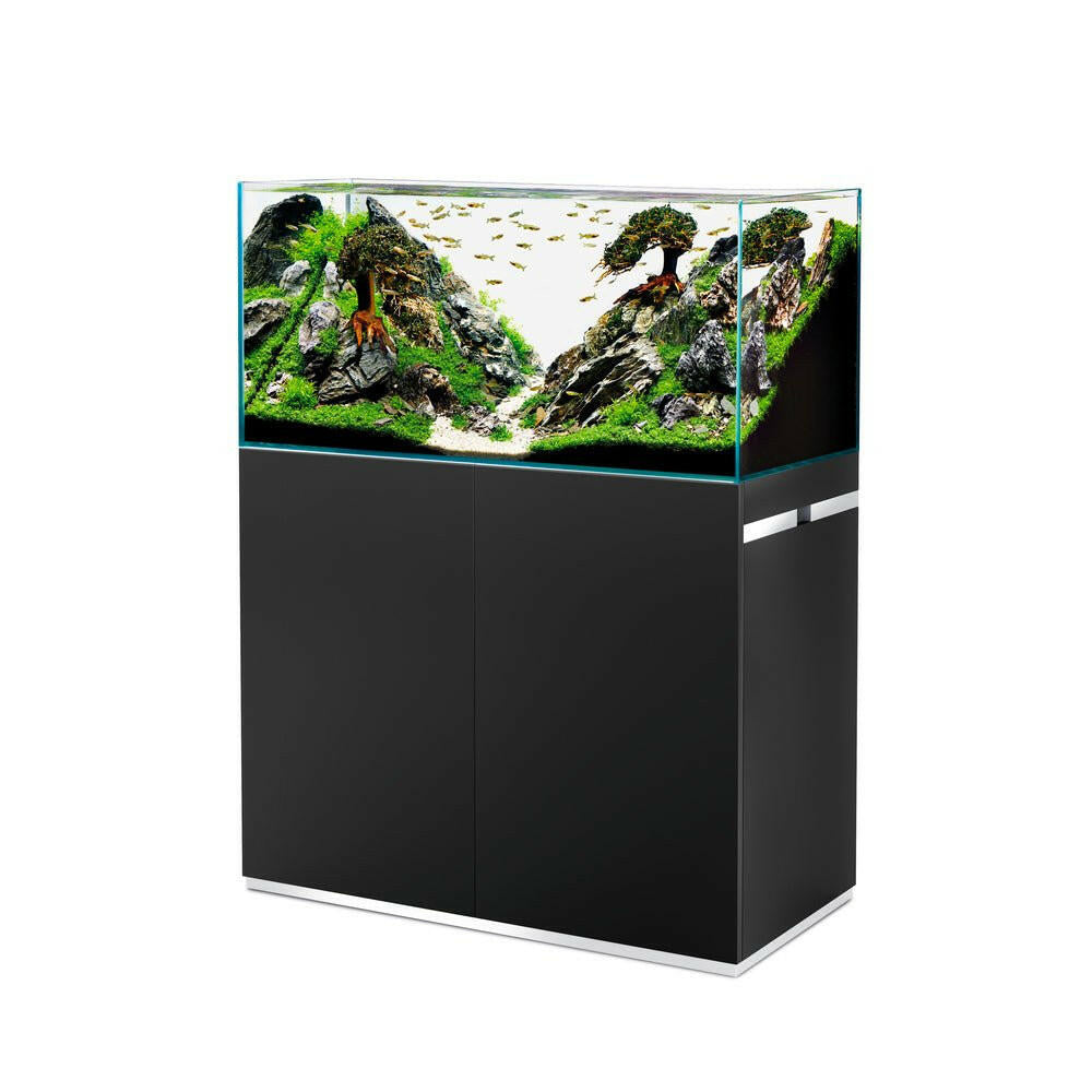 Oase ScaperLine 100 Black Optiwhite Aquarium and Cabinet - Charterhouse Aquatics