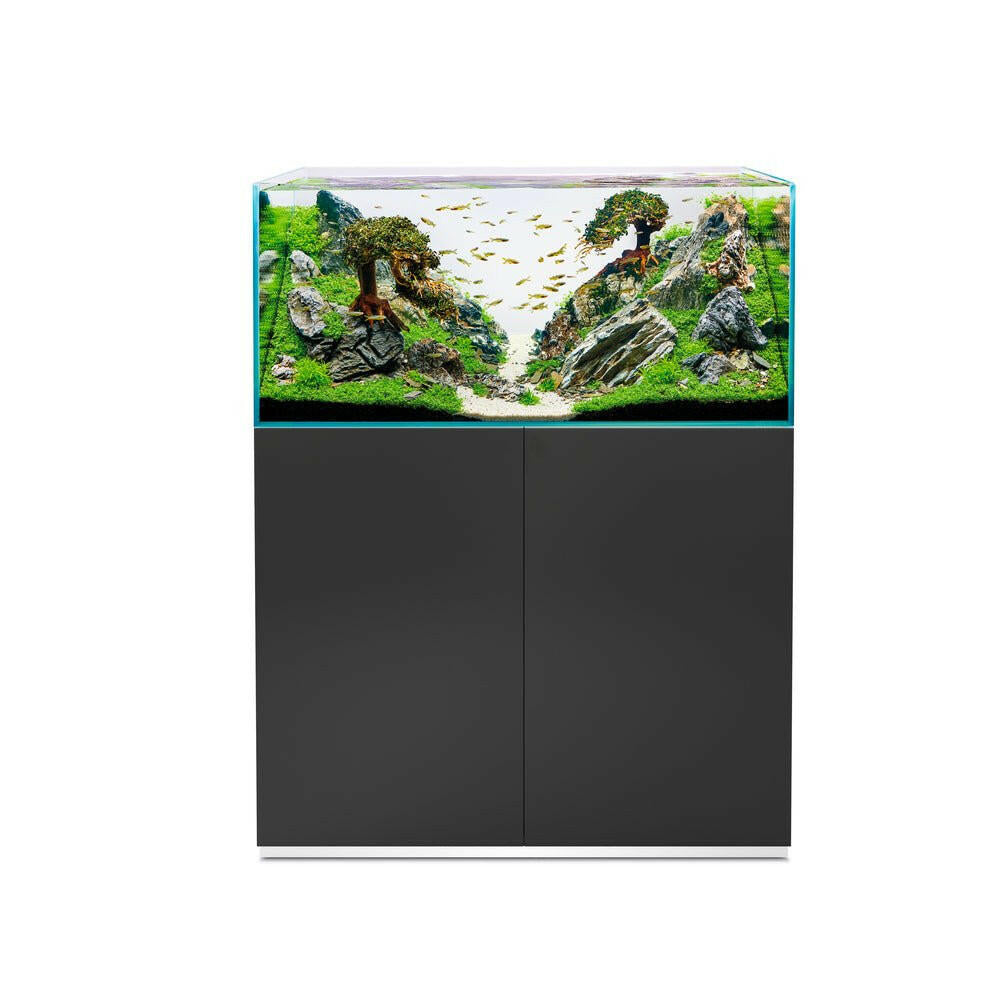 Oase ScaperLine 100 Black Optiwhite Aquarium and Cabinet - Charterhouse Aquatics