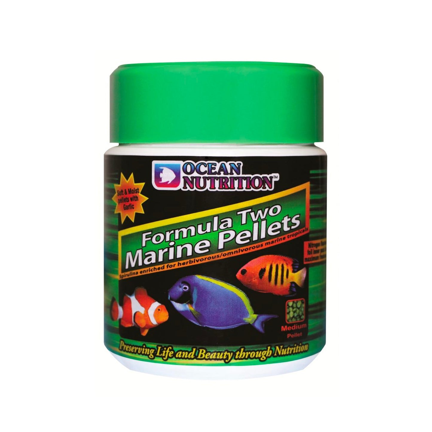 Ocean Nutrition Formula 2 Medium Marine Pellet (100g) - Charterhouse Aquatics
