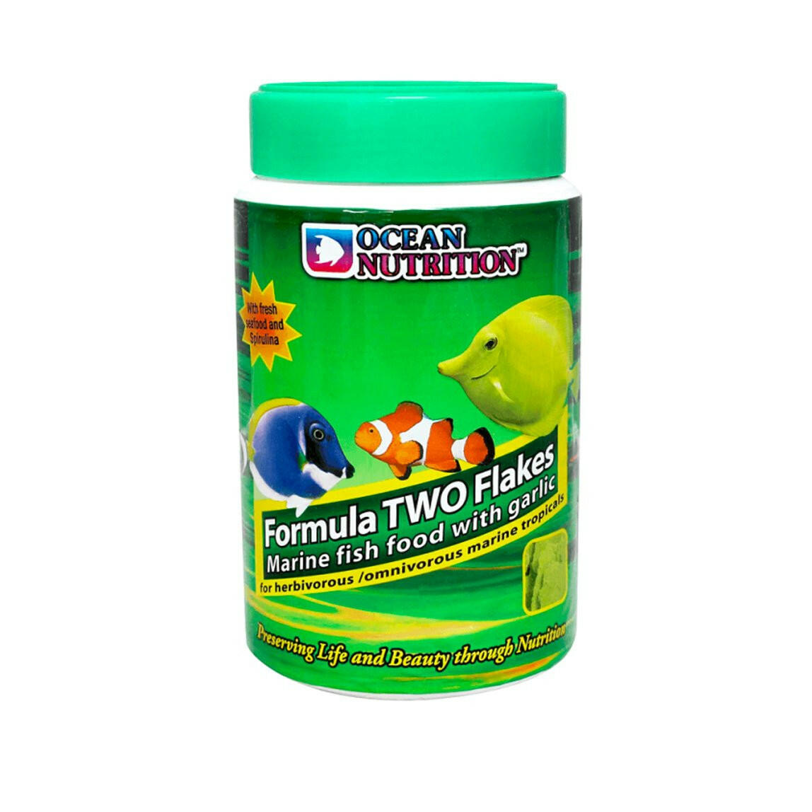 Ocean Nutrition Formula Two Flakes (34g) - Charterhouse Aquatics