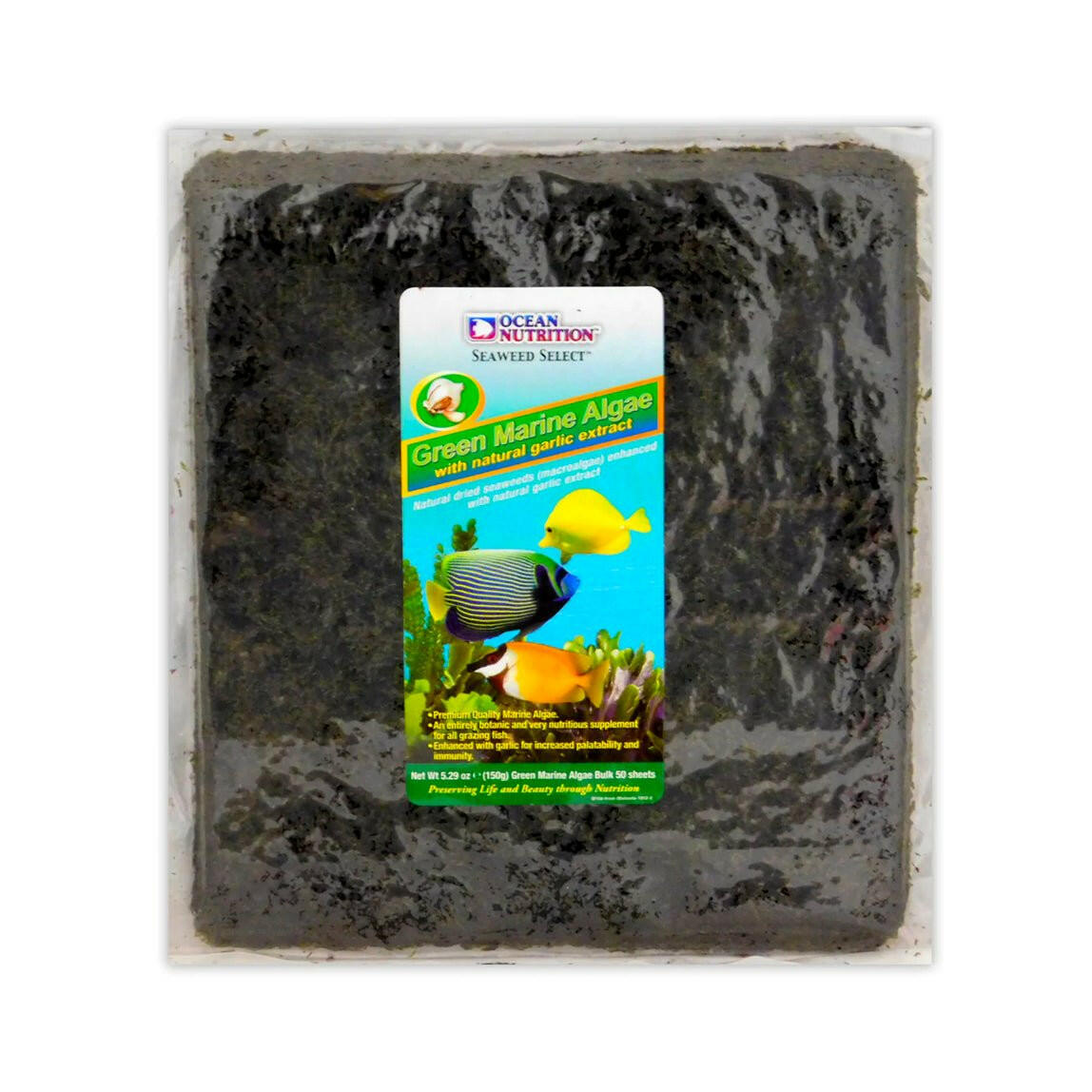 Ocean Nutrition Green Marine Seaweed - 150G - Charterhouse Aquatics