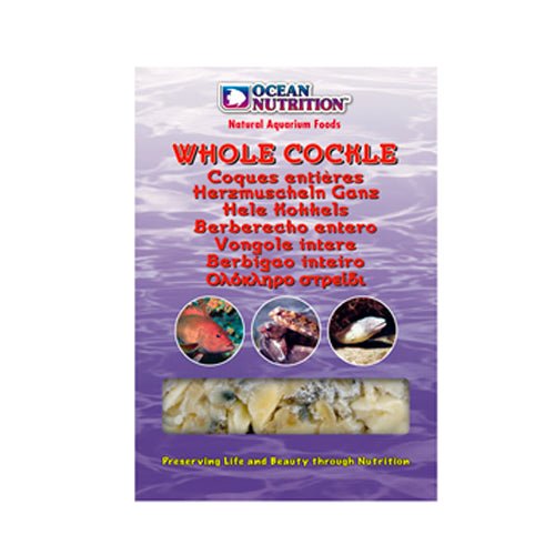 Ocean Nutrition Whole Cockle (100g) - Charterhouse Aquatics