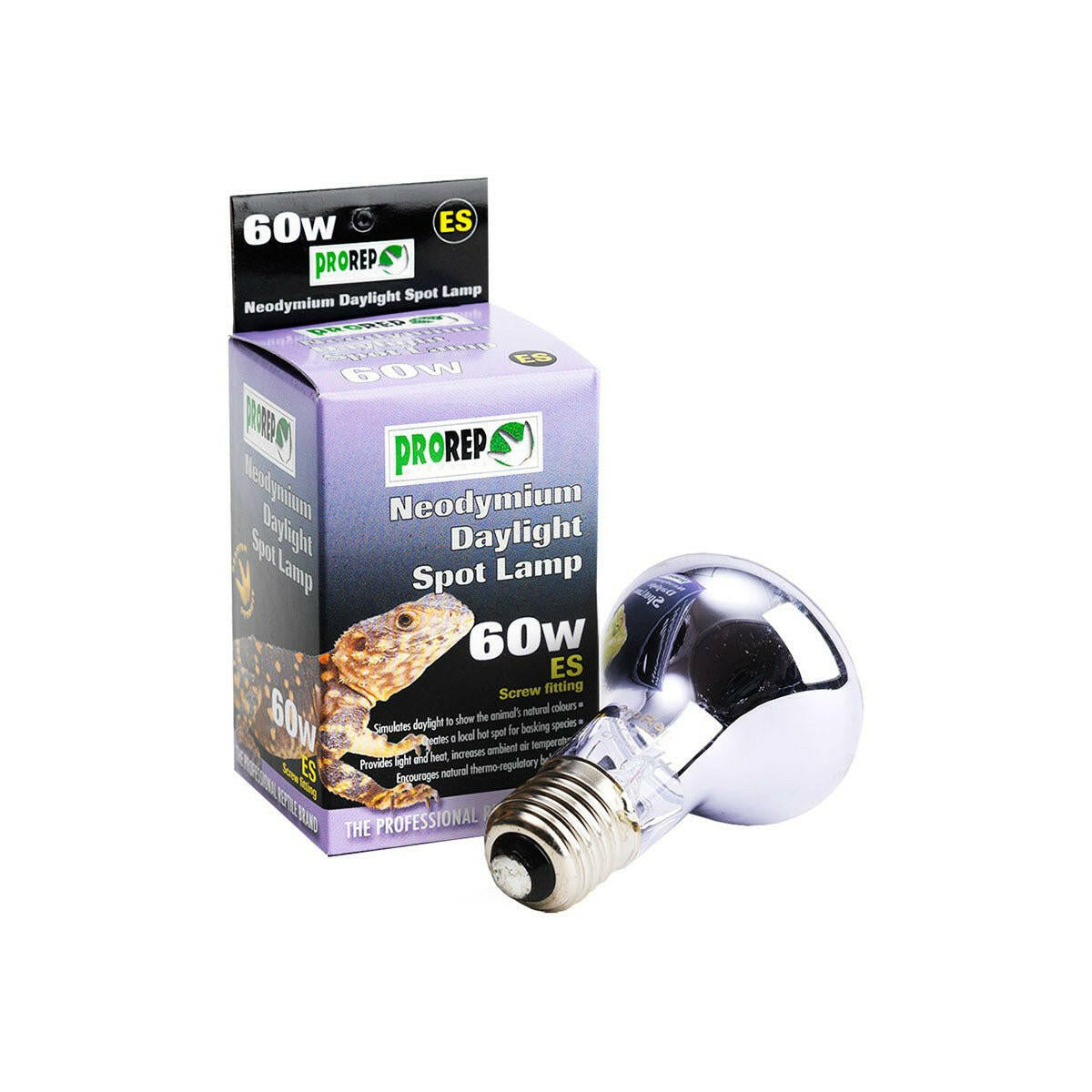 ProRep Neodymium Day Spot Bulb 60W (Screw) - Charterhouse Aquatics