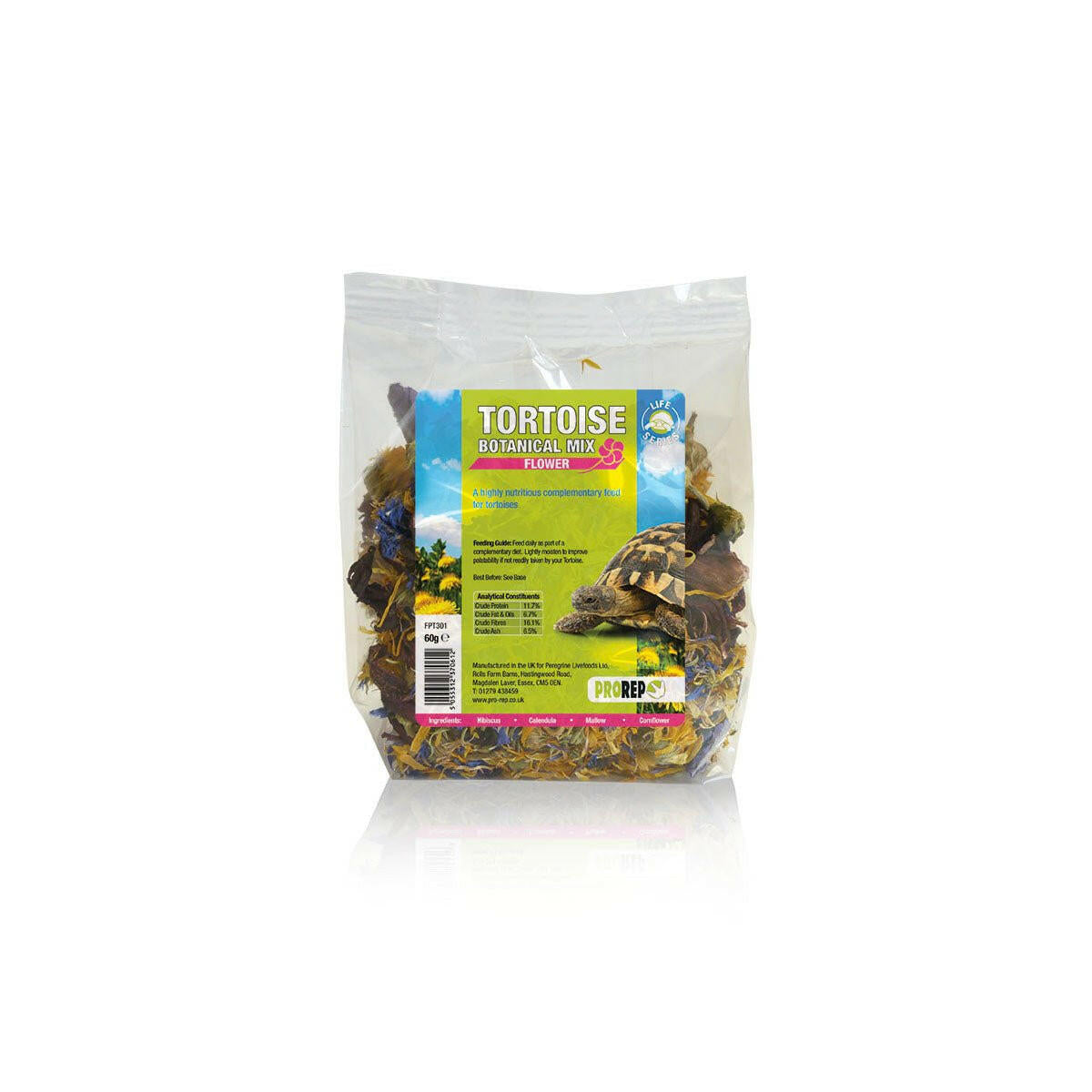 ProRep Tortoise Botanical Flower Mix 60g - Charterhouse Aquatics