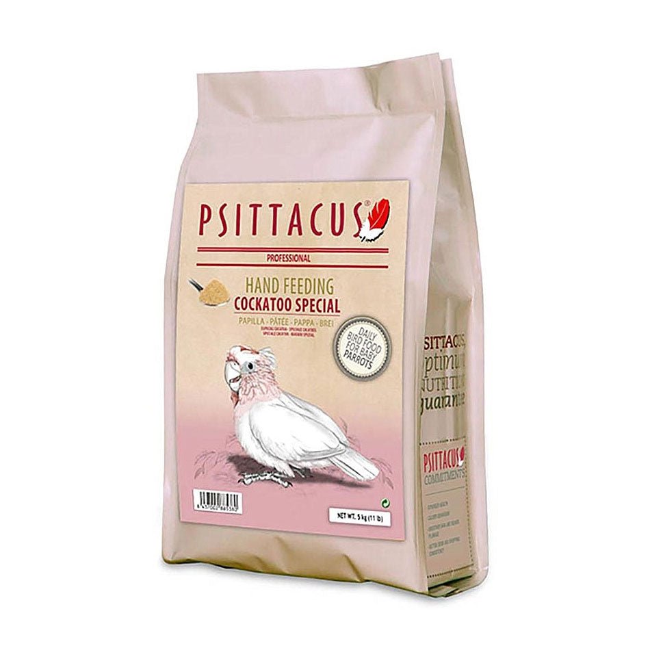 Psittacus Cockatoo Special Hand Feeding 5kg - Charterhouse Aquatics