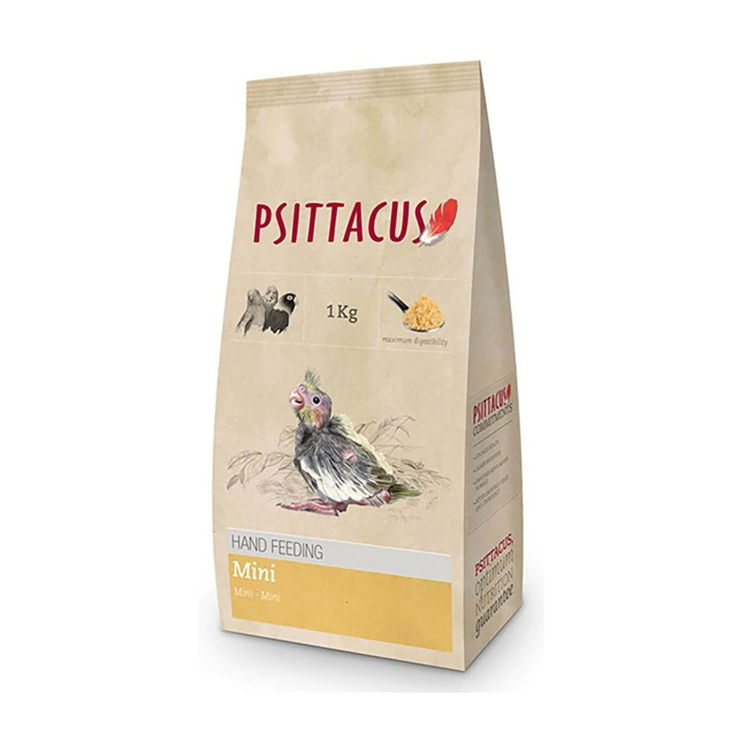 Psittacus Mini Hand Feeding 1kg - Charterhouse Aquatics