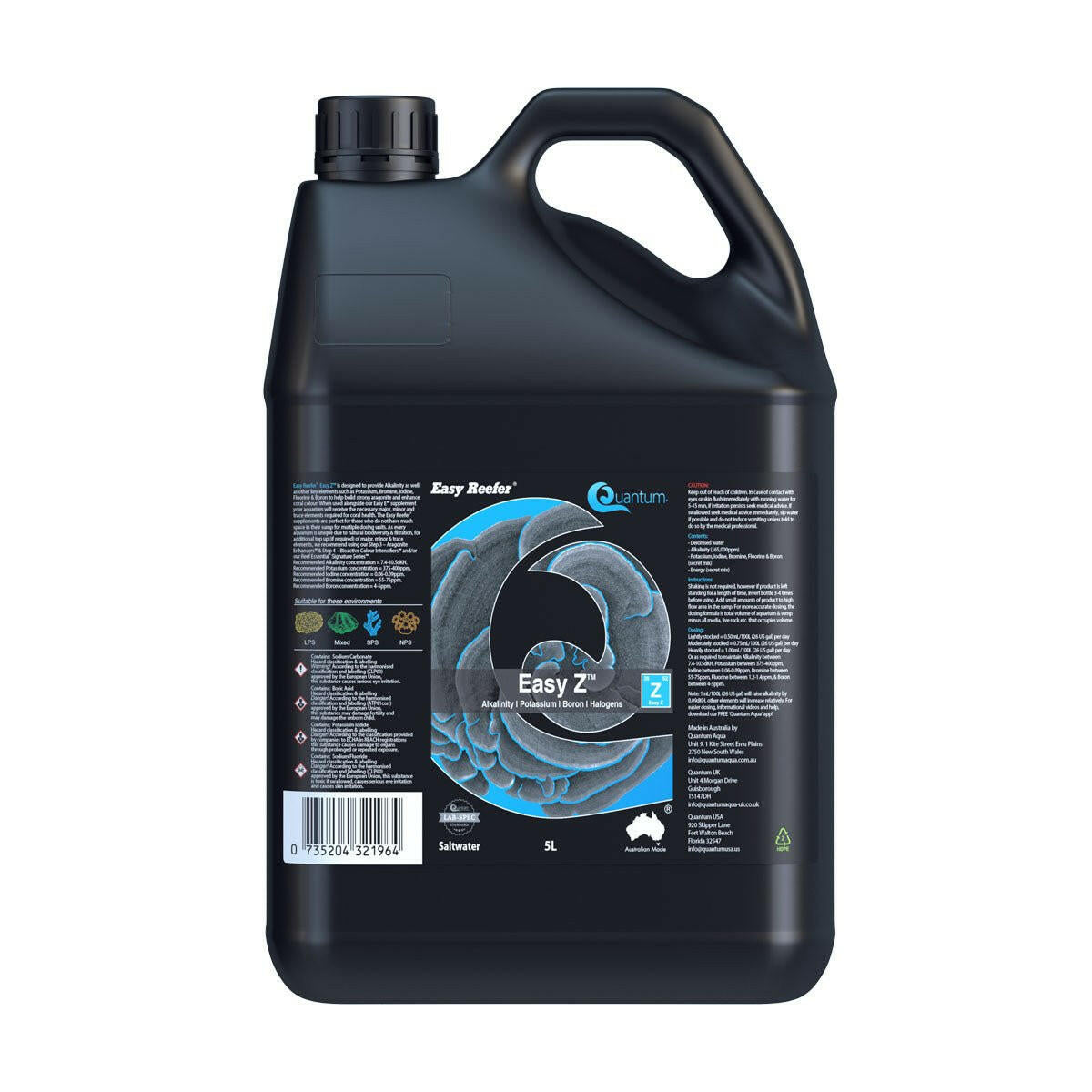 Quantum Easy Z 5000ml - Charterhouse Aquatics