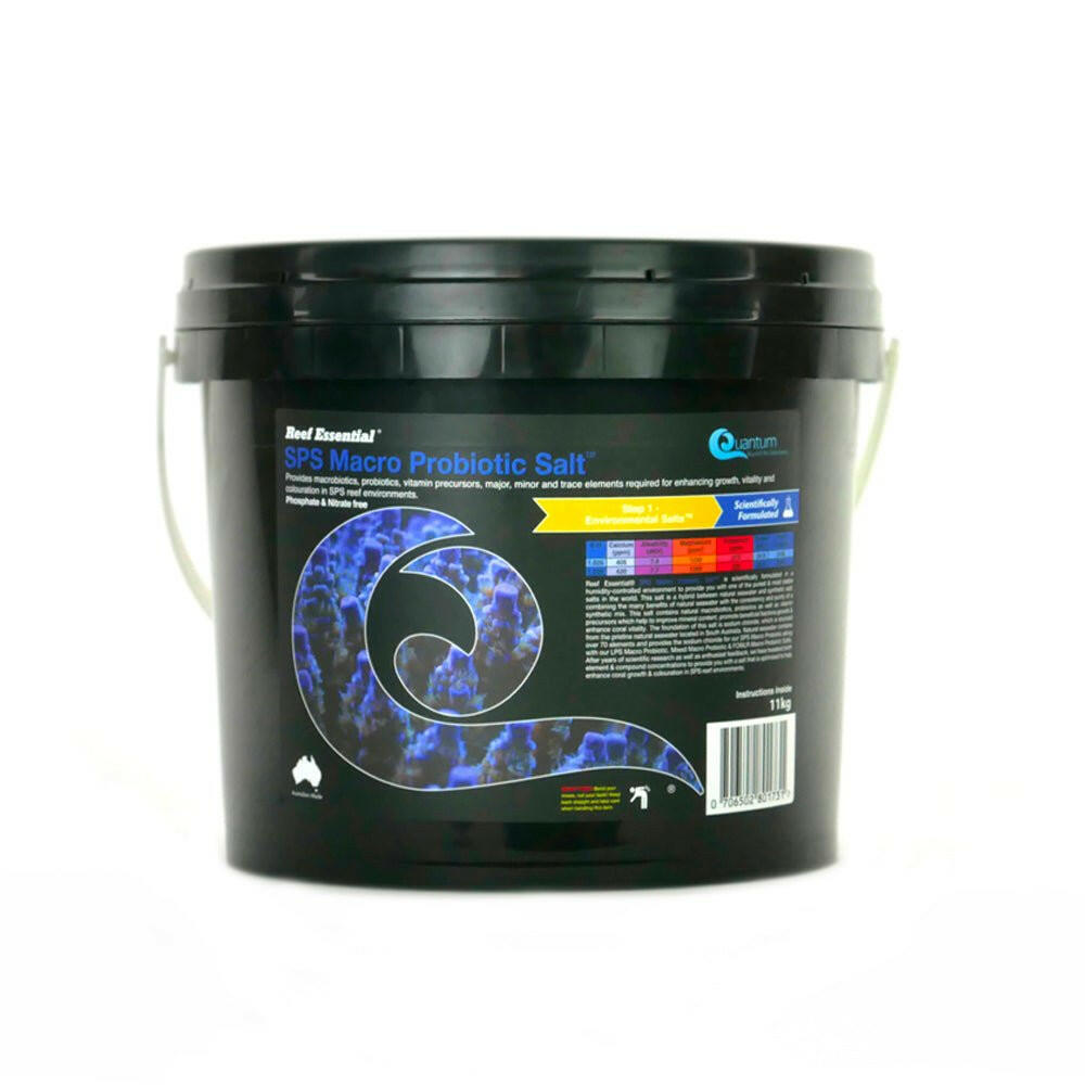 Quantum SPS Macro Probiotic Salt 11KG - Charterhouse Aquatics