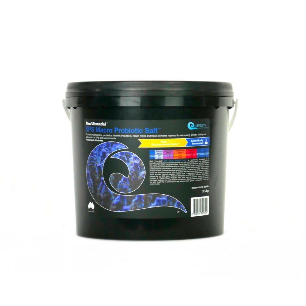 Quantum SPS Macro Probiotic Salt 5.5KG - Charterhouse Aquatics