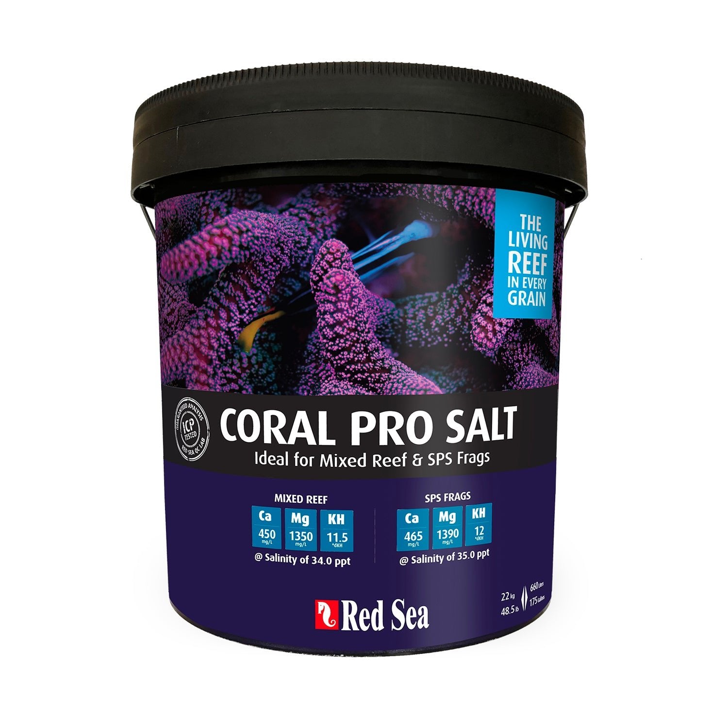 Red Sea Coral Pro Salt 22Kg - Charterhouse Aquatics
