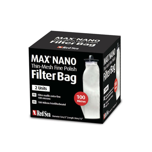 Red sea Max Nano 100 Thin-Mesh Filter Bag (x2) - Charterhouse Aquatics