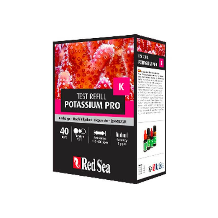 Red Sea Potassium Pro Test Kit Refill (40 Tests) - Charterhouse Aquatics