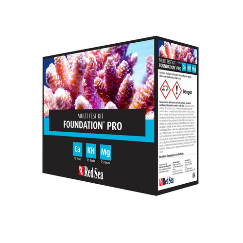 Red Sea Reef Foundation Complete Pro Test Kit - Charterhouse Aquatics