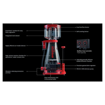 Red Sea REEFER DC Skimmer 300 and Dual Controller - Charterhouse Aquatics