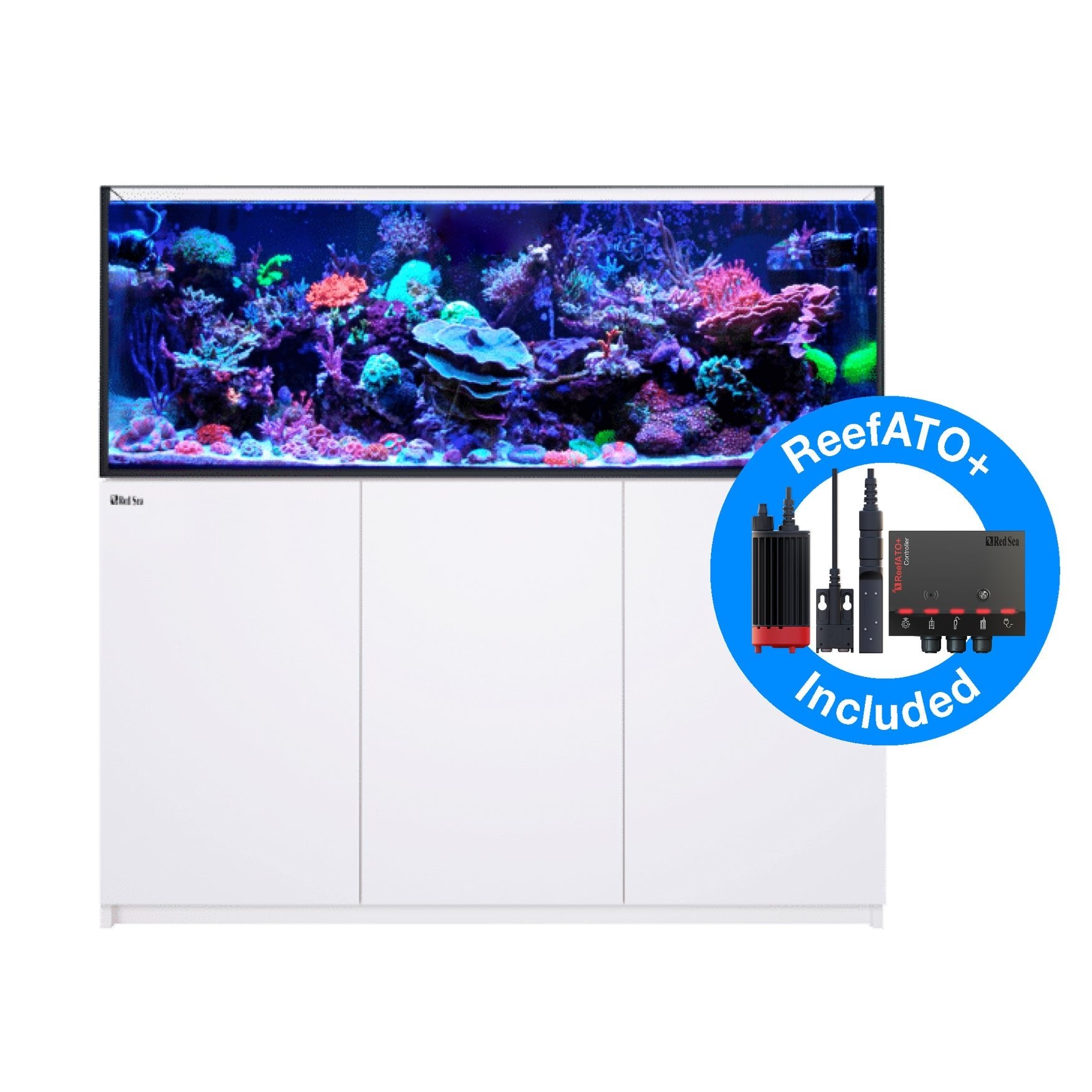 Red Sea Reefer G2+ XL 525 Deluxe Aquarium (White) - (2 x ReefLED 160s) - Charterhouse Aquatics