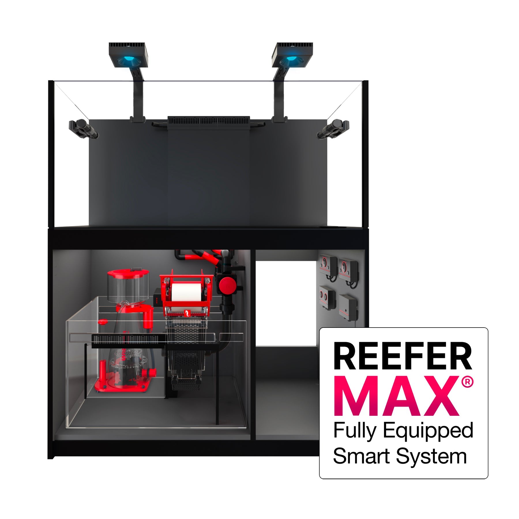 Red Sea Reefer Max G2+ 350 Aquarium (Black) - Charterhouse Aquatics