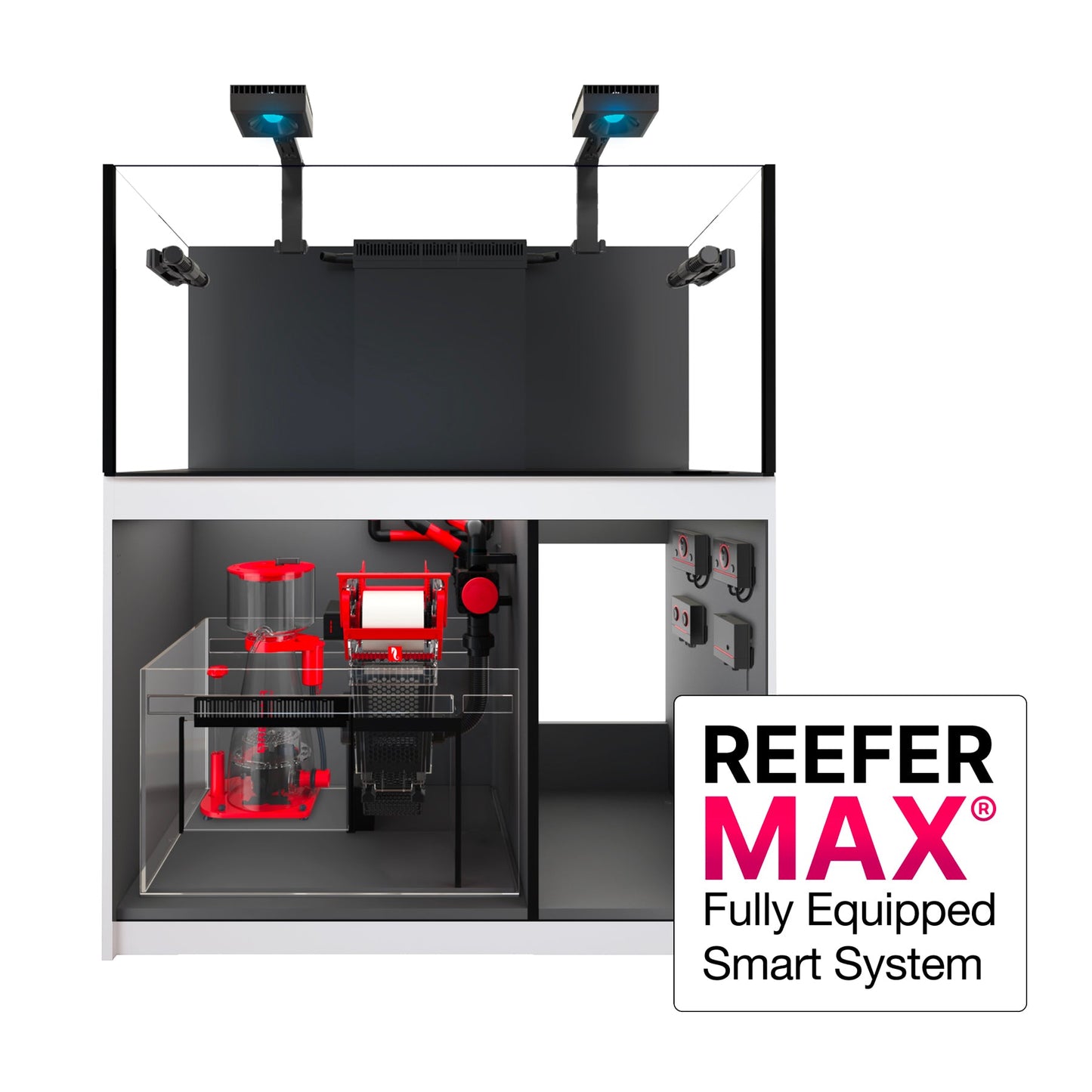 Red Sea Reefer Max G2+ 350 Aquarium (White) - Charterhouse Aquatics