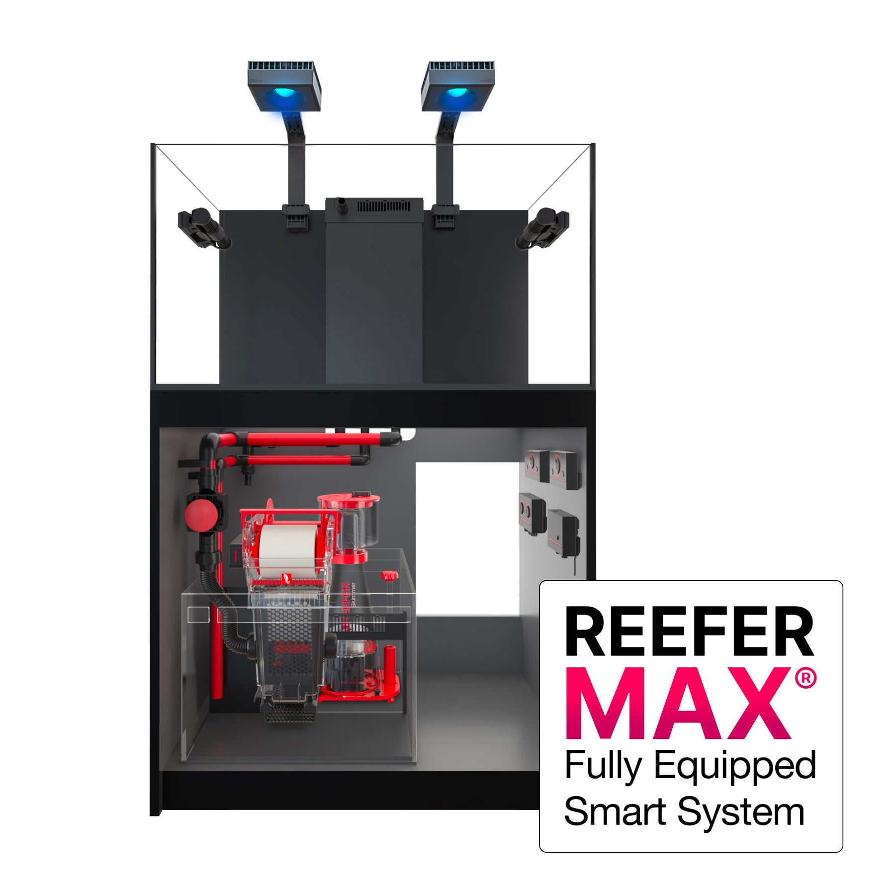Red Sea Reefer Max G2+ XL 300 Aquarium (Black) - Charterhouse Aquatics