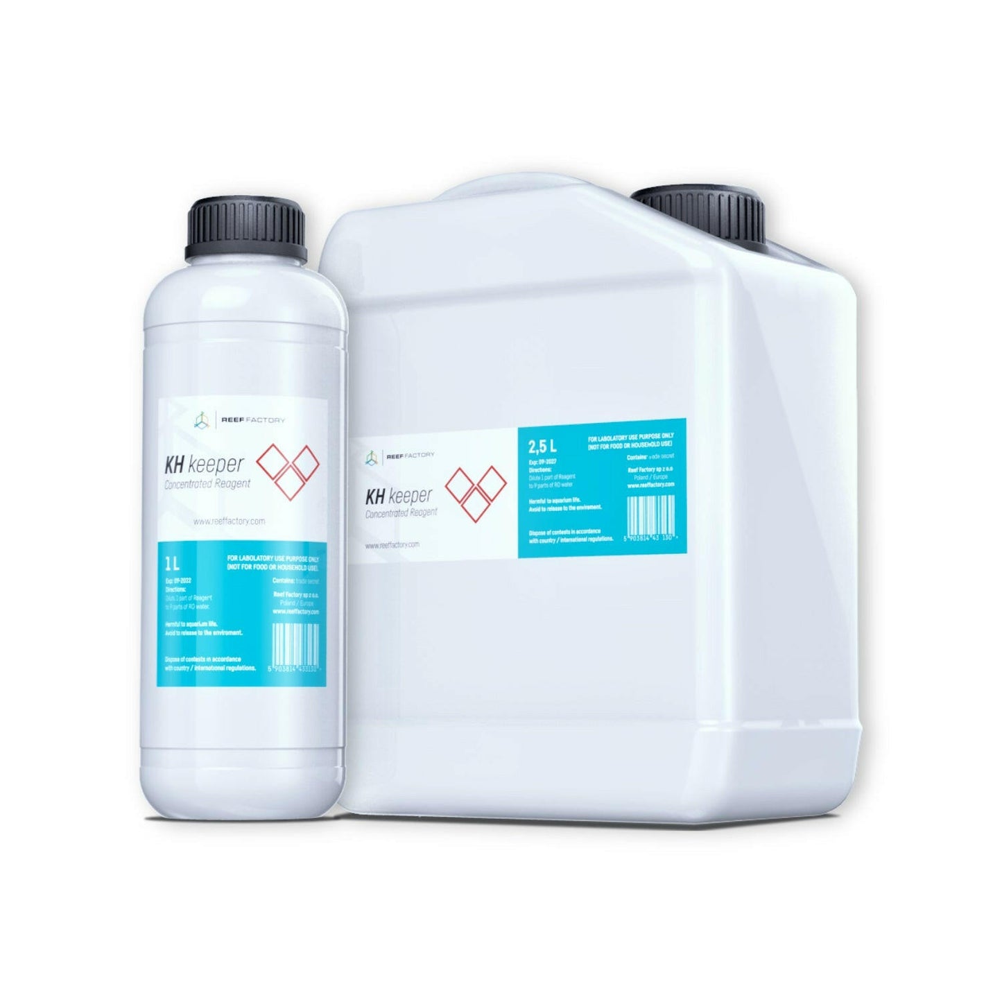 Reef Factory KH Keeper Reagent - 2.5 Litre - Charterhouse Aquatics