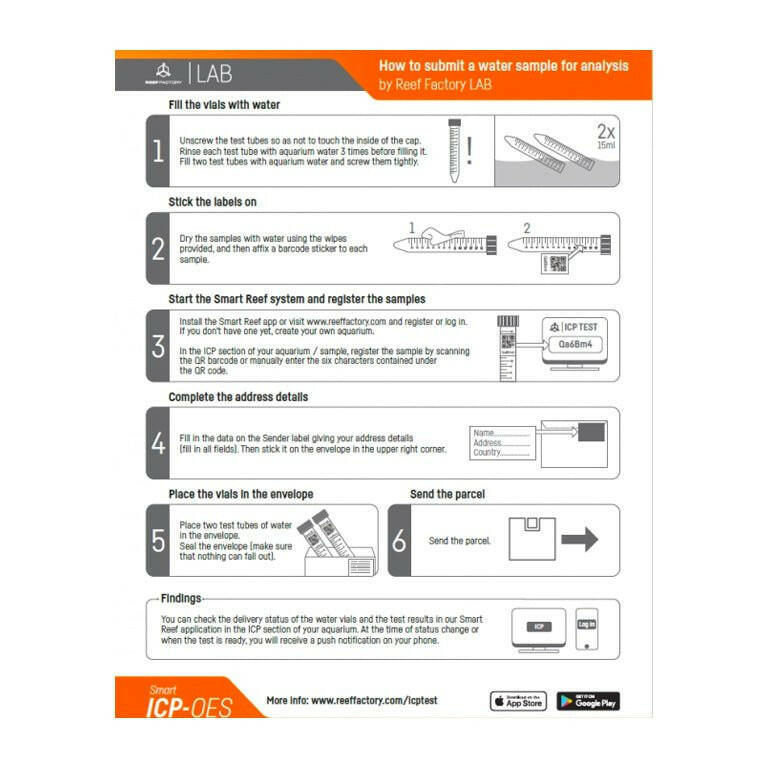 Reef Factory Smart ICP-OES Test - Charterhouse Aquatics