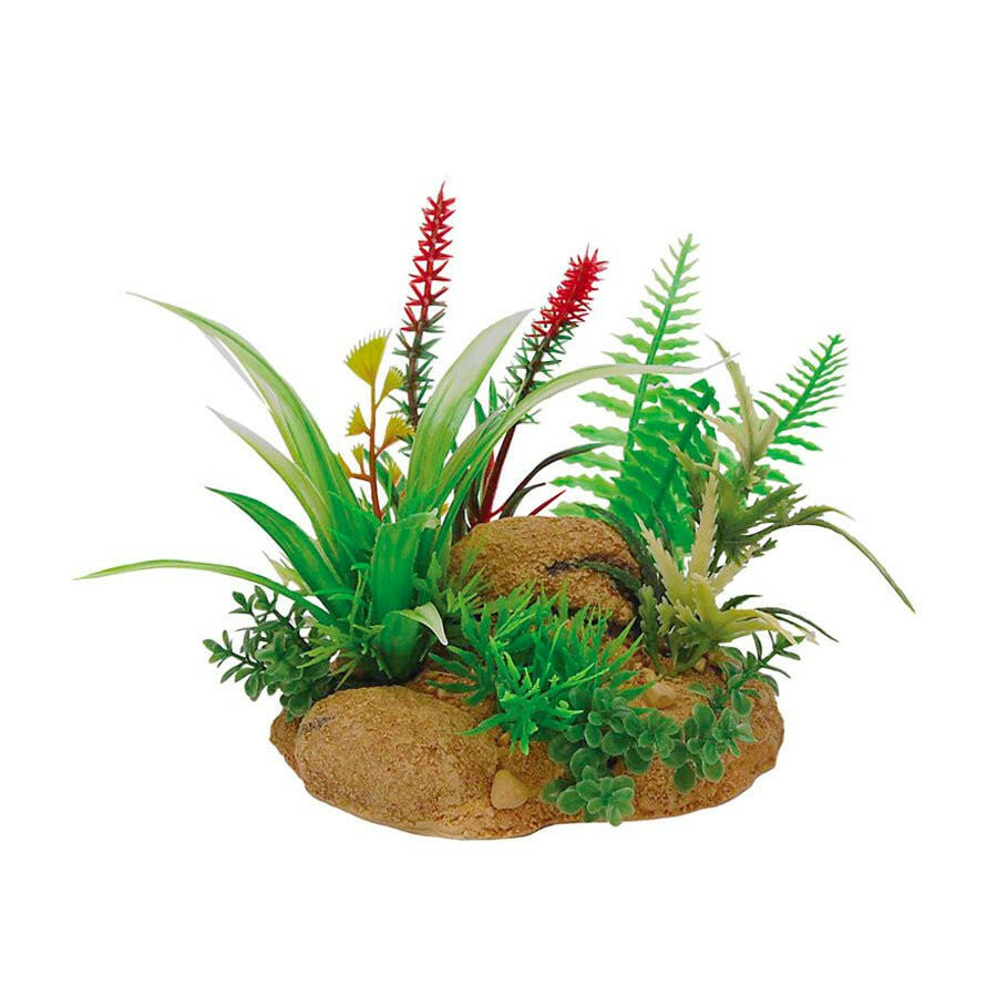 RepStyle Plant with Rock Base B - Charterhouse Aquatics