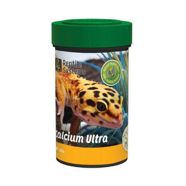 Reptile Systems Calcium Ultra 100g - Charterhouse Aquatics