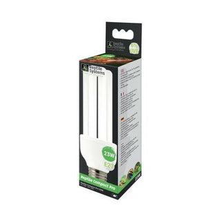 Reptile Systems Compact Lamp Pro - D3 6% UVB - 23w - Charterhouse Aquatics