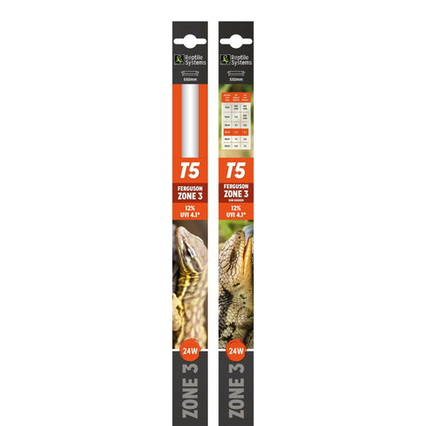 Reptile Systems D3 Pro T5 Zone 3 1150mm 12% - 54w - Charterhouse Aquatics