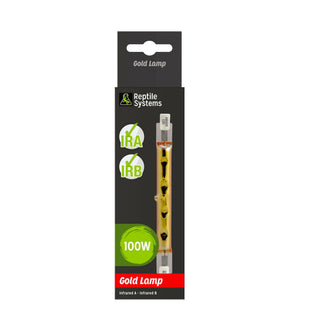 Reptile Systems Gold Infrared Replacement Lamp 100w - Charterhouse Aquatics