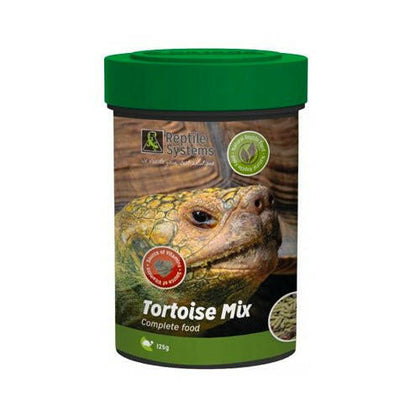 Reptile Systems Tortoise Mix Complete Food 125g - Charterhouse Aquatics