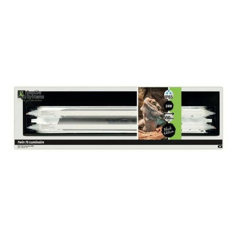 Reptile Systems Twin T5 Luminaire 2 x 24W - Charterhouse Aquatics