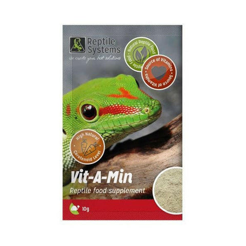 Reptile Systems Vit-A-Min 10g - Charterhouse Aquatics