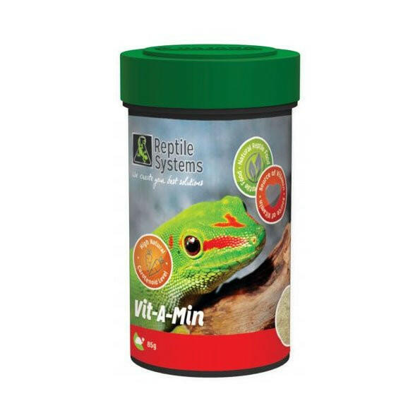 Reptile Systems Vit-A-Min 85g - Charterhouse Aquatics