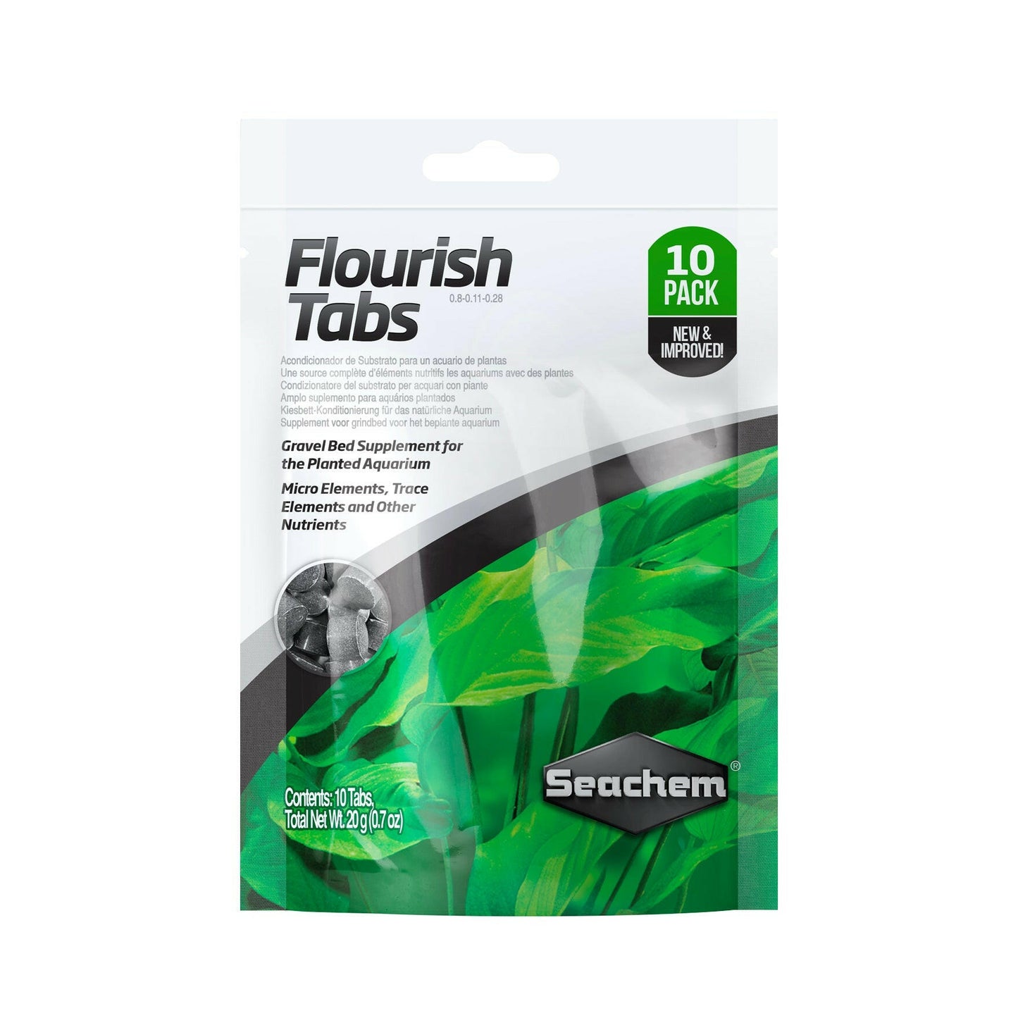 Seachem Flourish Tabs - 10 Tabs - Charterhouse Aquatics