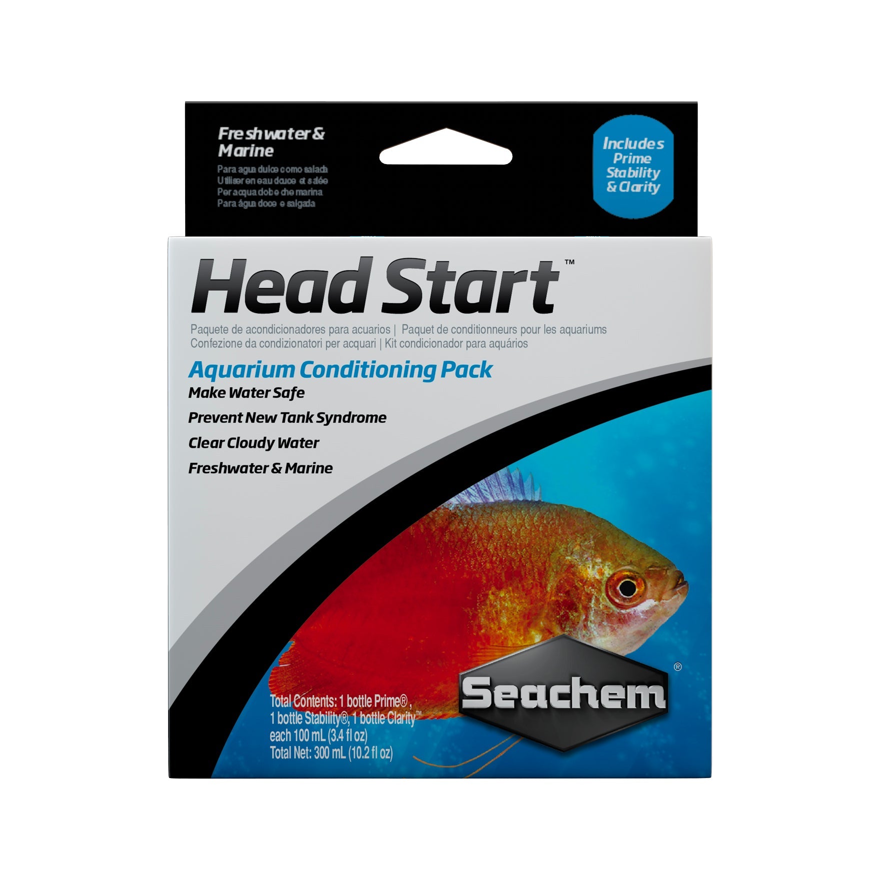 Seachem Headstart Water Conditioner Pack - Charterhouse Aquatics