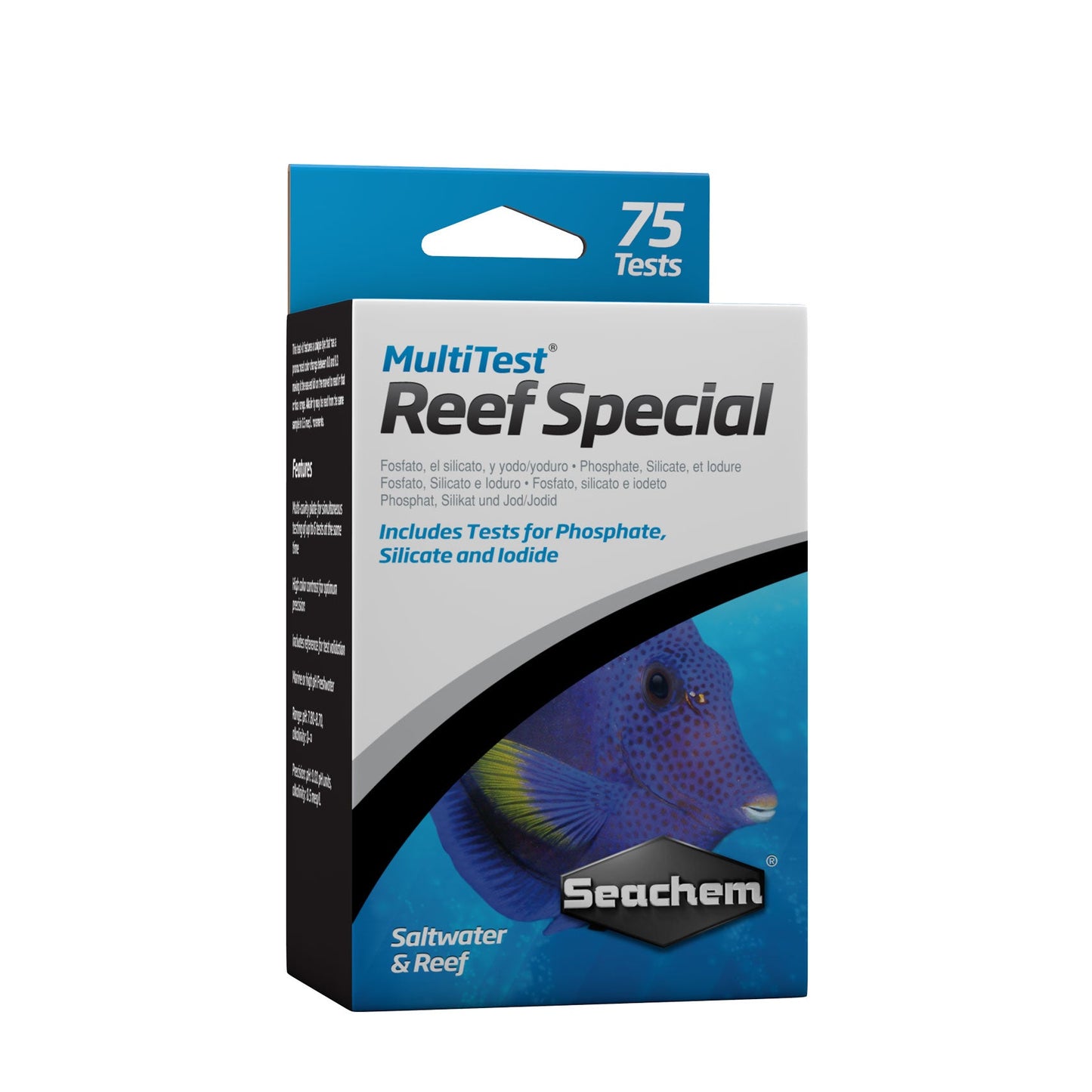 Seachem MultiTest Reef Special Test Kit (75 Tests) - Charterhouse Aquatics