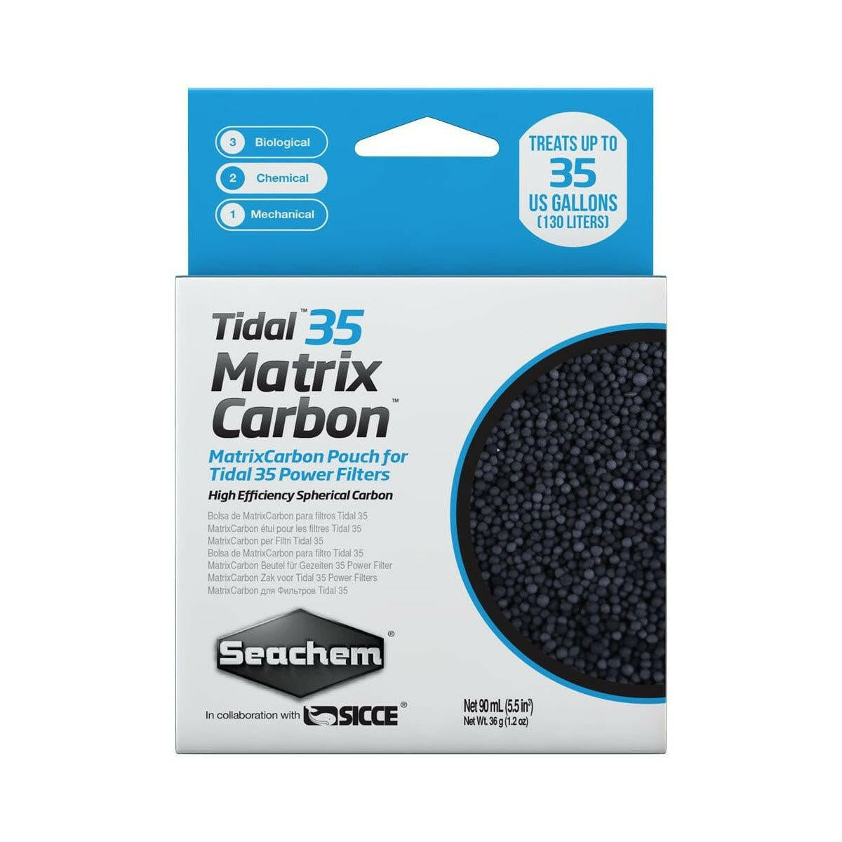 Seachem Tidal 35 Matrix Carbon - 90ml - Charterhouse Aquatics